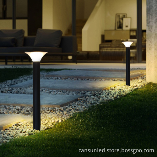 Waterproof Solar Fence Light - LED Round Ball Lamp Post